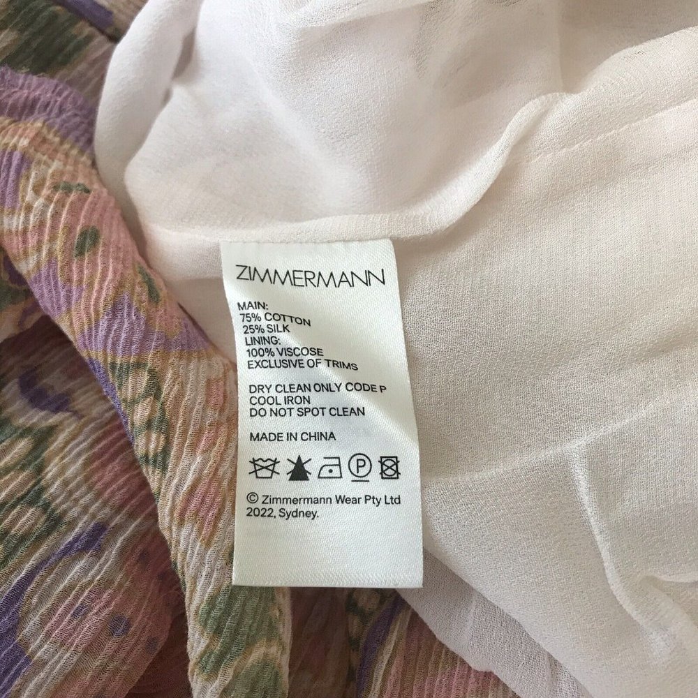 Zimmermann Violet Tiered Sundress - Picture 7 of 7